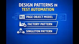Design Patterns in Test Automation Explained | Types Every QA & SDET Should Know