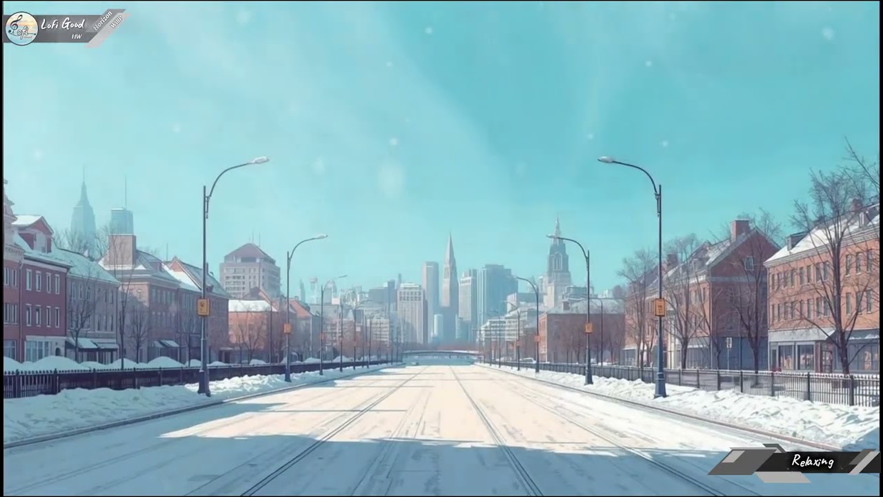 ❄️ Winter Lofi Chill Beats – 2 Hours Relax, Study & Sleep