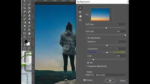 YouTube Shorts || How To Sky Replacement In Adobe Photoshop 2021