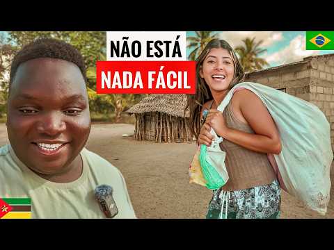 MY BRAZILIAN WIFE 🇧🇷 WHAT THE REALITY IS LIKE FOR NATIVES LIVING IN ISOLATION IN THE AFRICAN BACK...