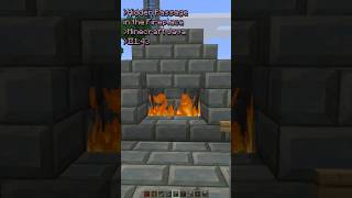 Minecraft Java Edition – Hidden Door in the Fireplace | Kailefra #redstone #minecraft #tutorial