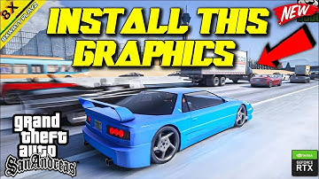 SADOX 2.0 - REMASTERED GRAPHICS MODPACK V10 | GTA SA ANDROID 2025 | Supported Upto Android 14