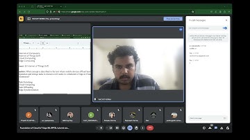 Foundation of Cloud IoT Edge ML Week 6 Problem Solving Session Recording