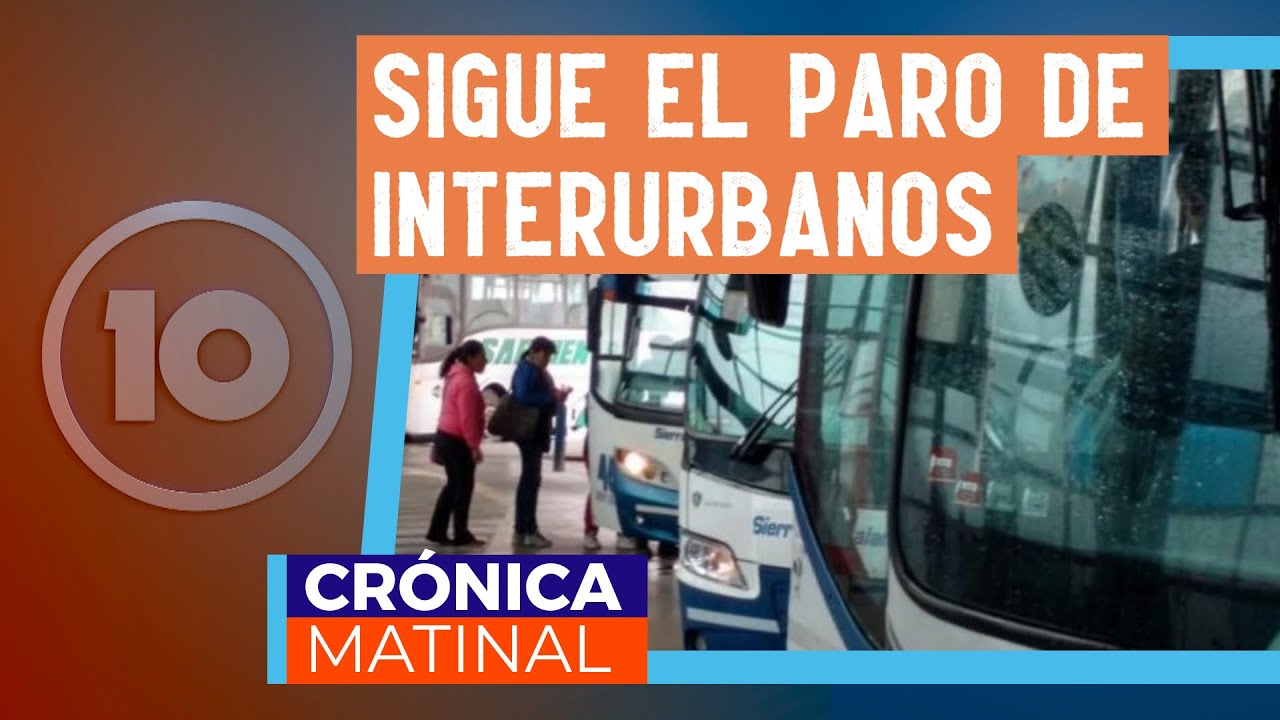 Continúa el paro de colectivos interurbanos por tiempo indeterminado ...