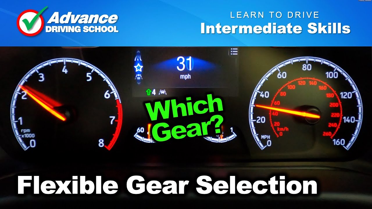 Flexible Gear Selection Learn to drive Intermediate skills YouTube