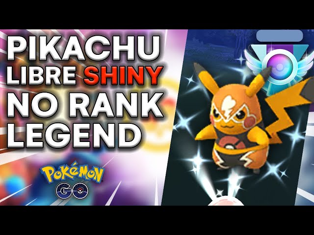 PEGANDO PIKACHU LIBRE SHINY NO RANK LEGEND 