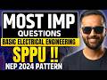 SPPU | Basic Electrical Engineering | MOST IMP QUESTIONS !! | Pradeep Giri Sir