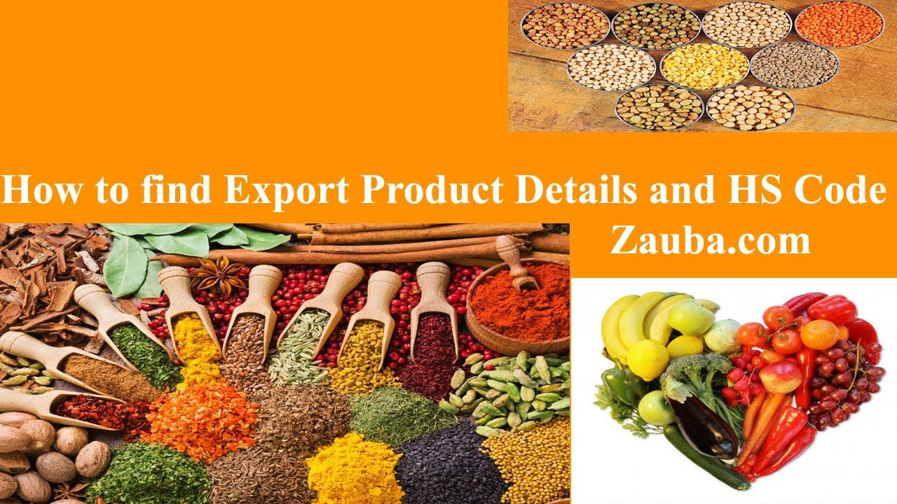 HOW TO FIND EXPORT PRODUCTS DETAILS and HS CODE | ZAUBA.COM | TAMIL