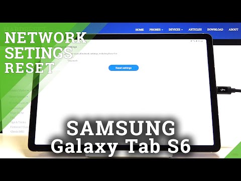 How to Reset Network Settings in SAMSUNG Galaxy Tab S6 – Default Network Options