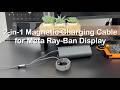 Magnetic Charger for Meta Ray-Ban Display Glasses