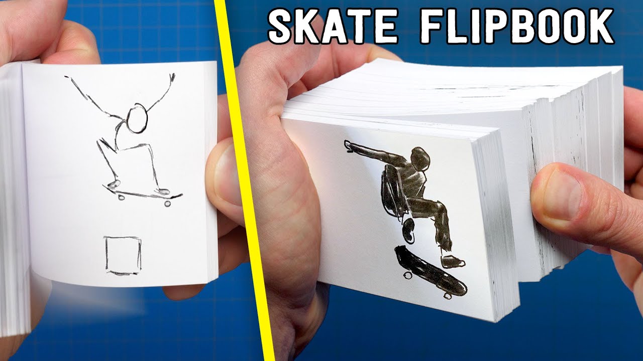 How to Make a FLIPBOOK - Using Reference and Weight 