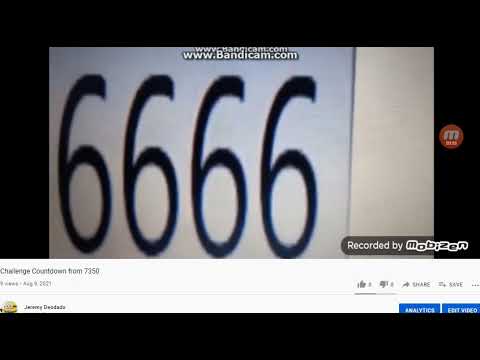 Challenge Countdown from 7500