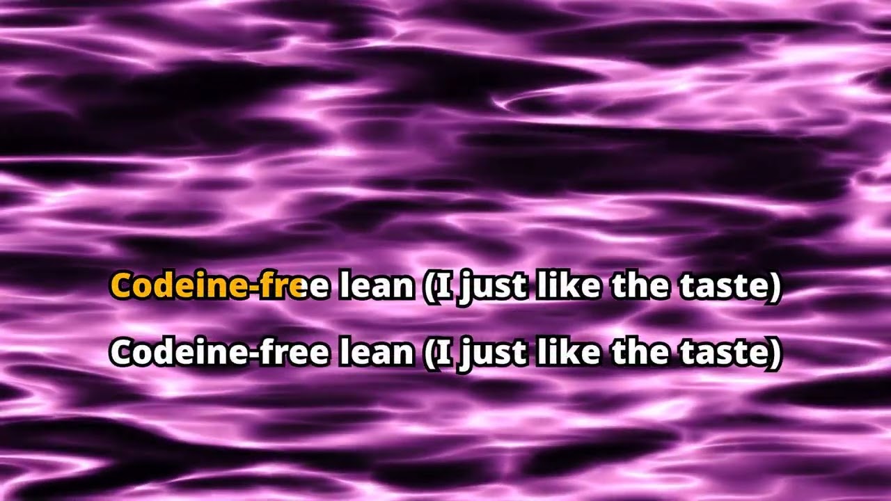 Codeine-Free Lean 🌑 𝕚 𝕛𝕦𝕤𝕥 𝕝𝕚𝕜𝕖 𝕥𝕙𝕖 𝕥𝕒𝕤𝕥𝕖 🌑 lyric video