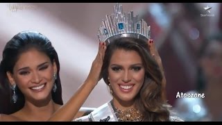 [WATCH] The 65th Miss Universe Is Iris Mittenaere (Miss FRANCE) - Announcement & Crowning Moment
