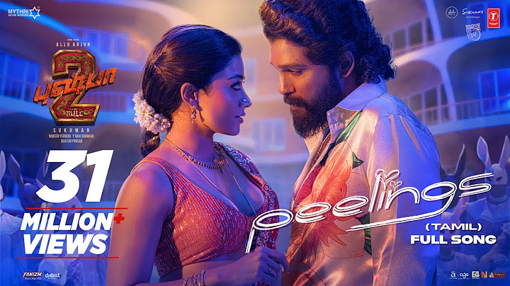 PEELINGS (Tamil Lyrical Video) | Pushpa 2 The Rule | Allu Arjun | Rashmika Mandanna | Sukumar | DSP