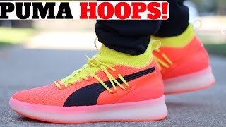 NEW PUMA HOOPS SHOE UNBOXED! FIRST IMPRESSIONS!