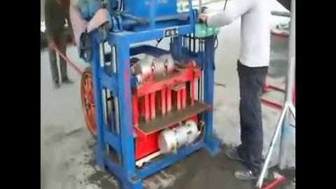 QMJ4 35 block making machines automatic feed