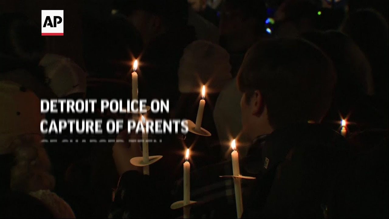 Detroit police on capture of parents of charged teen - YouTube