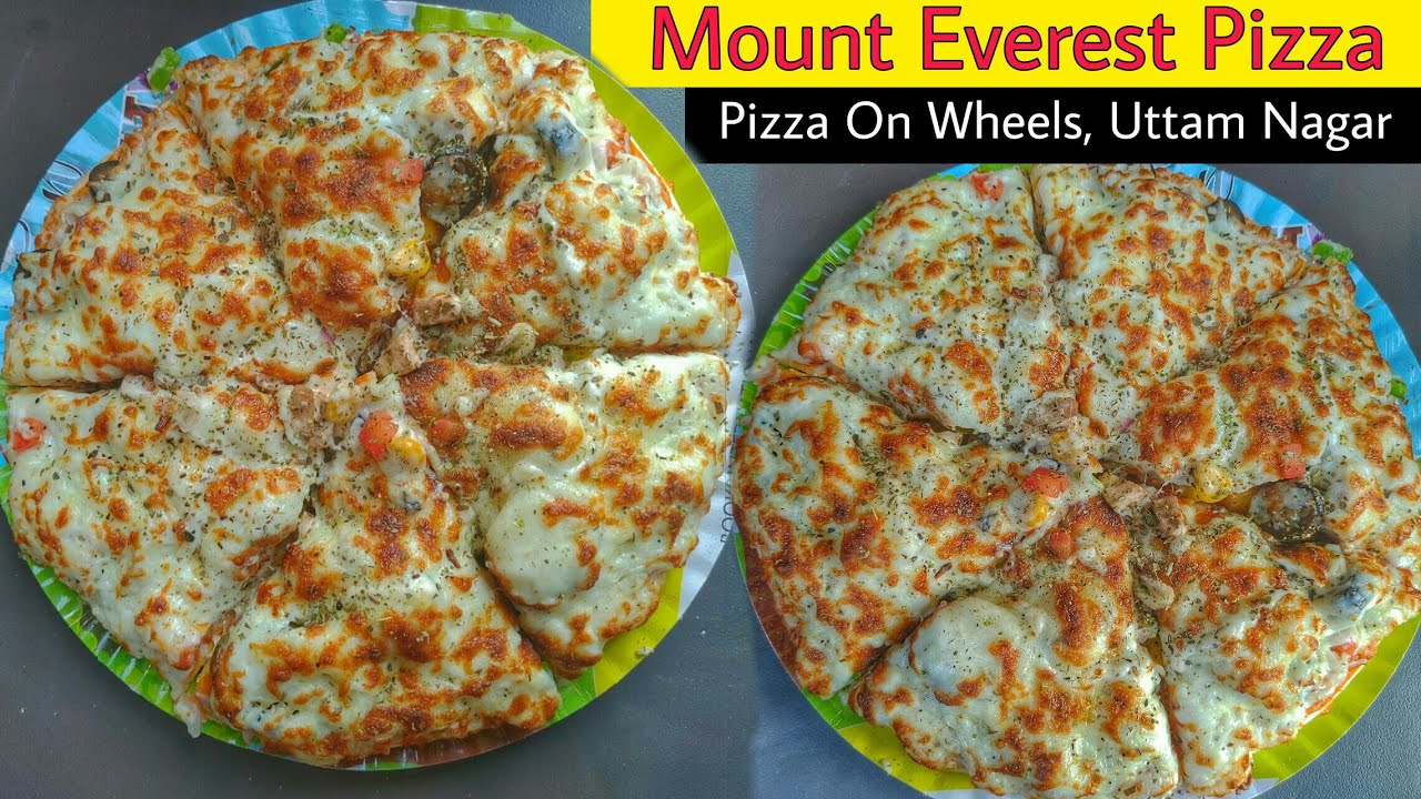 Mount Everest Pizza Khaya Kya? Pizza On Wheels Delhi Street Food