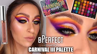 Bperfect Cosmetics Carnival 3 Love Tahiti Palette Instagram Colourful Cut Crease Makeup Tutorial