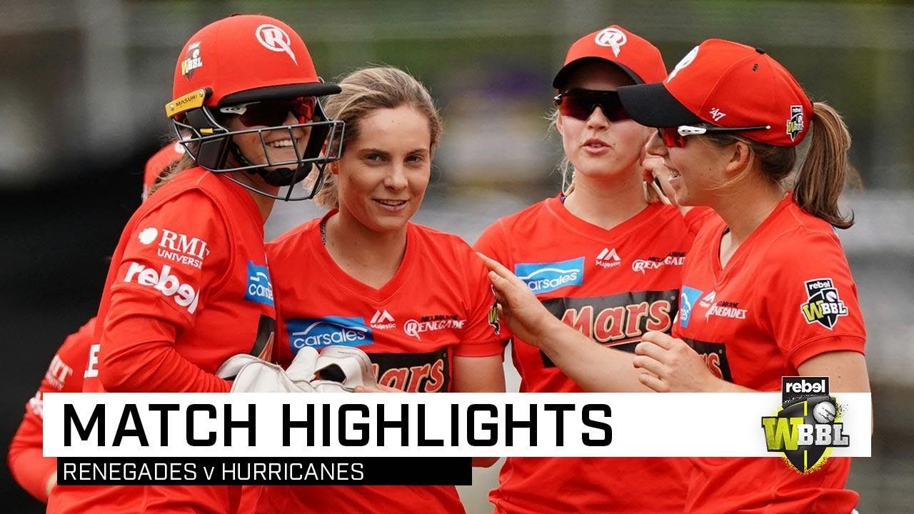 Spinners star as Renegades thump 'Canes | Rebel WBBL|05