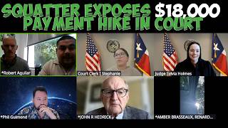THEY LIED! Squatter Exposes $18,000 Payment Hike in Court
