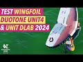 Test aile de wing foil  duotone unit 4 2024  unit dlab