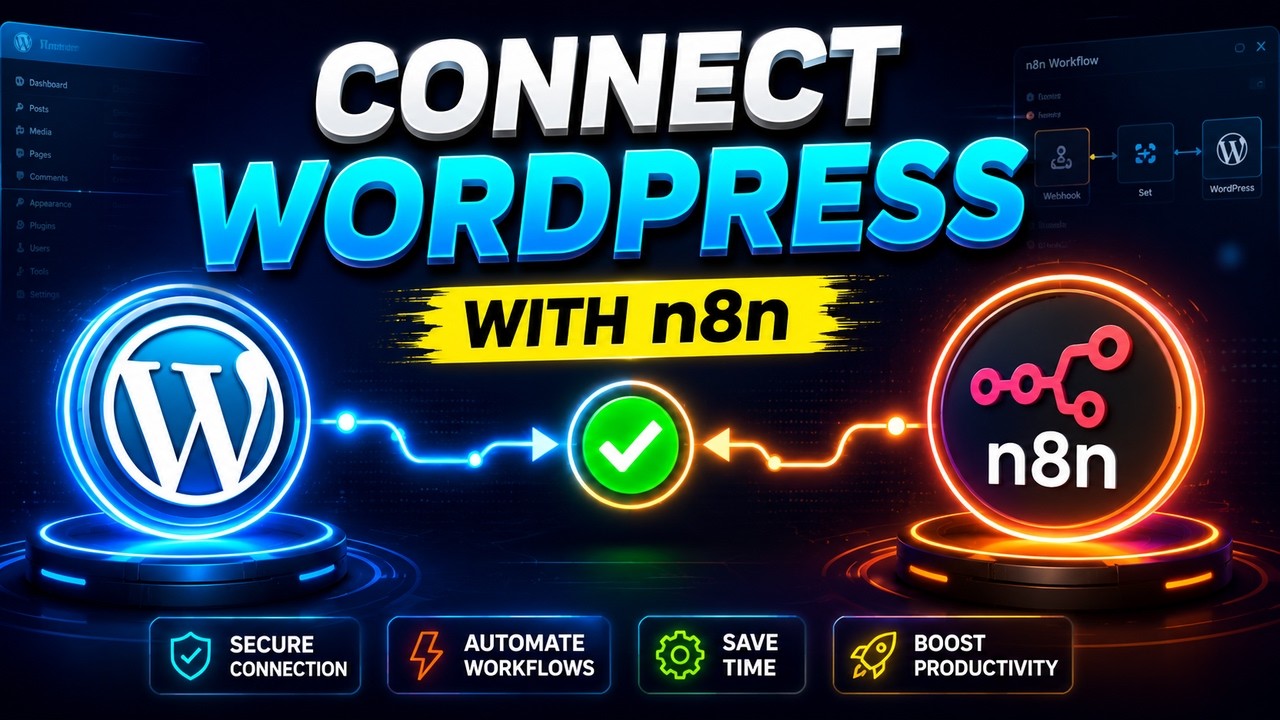How to Connect WordPress with n8n (Step-by-Step Tutorial) - YouTube