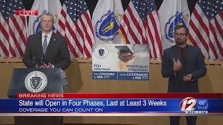 VIDEO NOW: Gov. Charlie Baker lays out plans to reopen Massachusetts