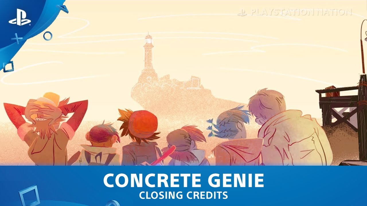 Concrete Genie Closing Credits YouTube