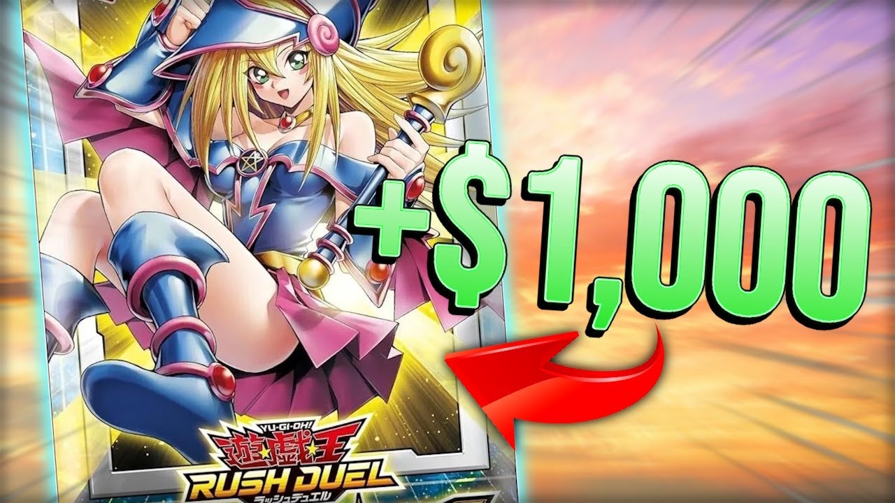 $1,000 DARK MAGICIAN GIRL IN THIS SET! - Yu-Gi-Oh Rush Duel 