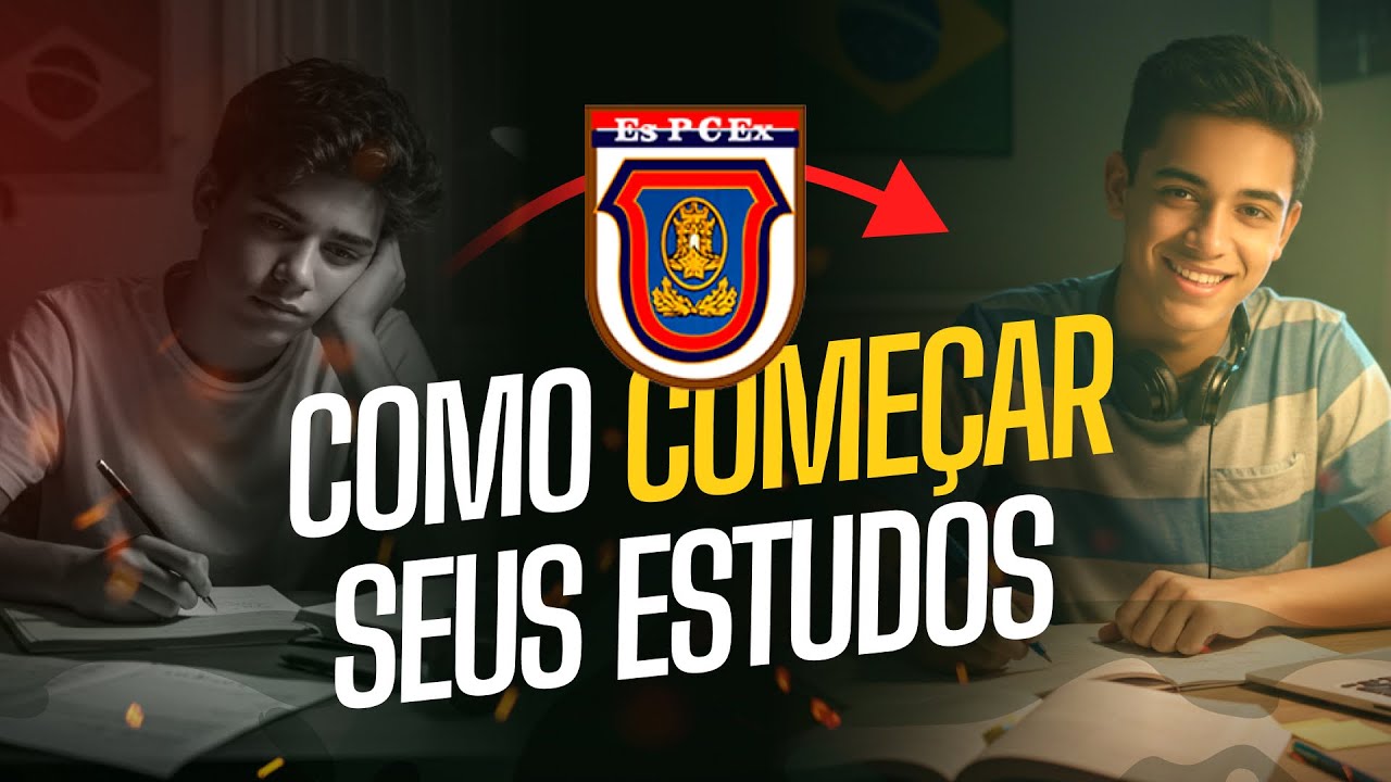 Como COMEÇAR a ESTUDAR do ZERO para EsPCEx - Comece por aqui | Prof. Cesar Annunciato
