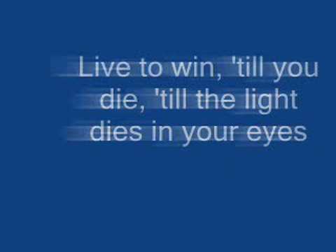 Live to Win Lyrics!!!