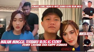 Terbaru, Vlog IG Story' ! Malam Minggu Denny Caknan Bareng Happy Asmara, Vibesnya Kayak Bulan Madu !