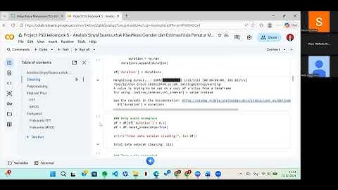 Analisis Sinyal Suara untuk Klasifikasi Gender Menggunakan Metode FFT dan MFCC - Kelompok 5