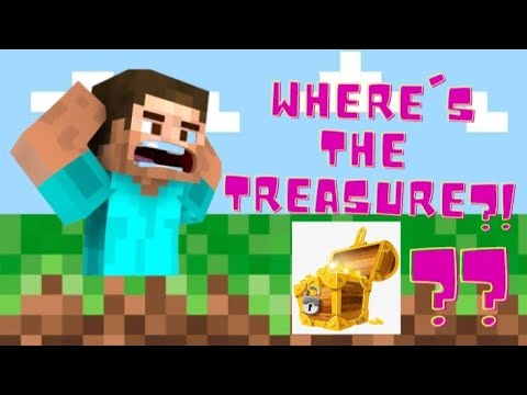Minecraft Finding treasure chest - YouTube