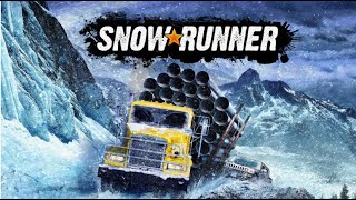 SNOW RUNNER - БОЛЬШИЕ ГРУЗОВИКИ - ПЕРЕВОЗКА ГРУЗОВ - БЕЗДОРОЖЬЕ И БОЛОТА