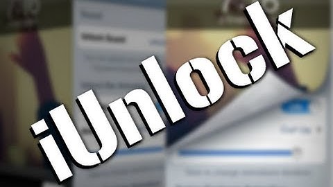 iUnlock: Awesome Unlocking Animations/Gestures for iPhone, iPod Touch, iPad