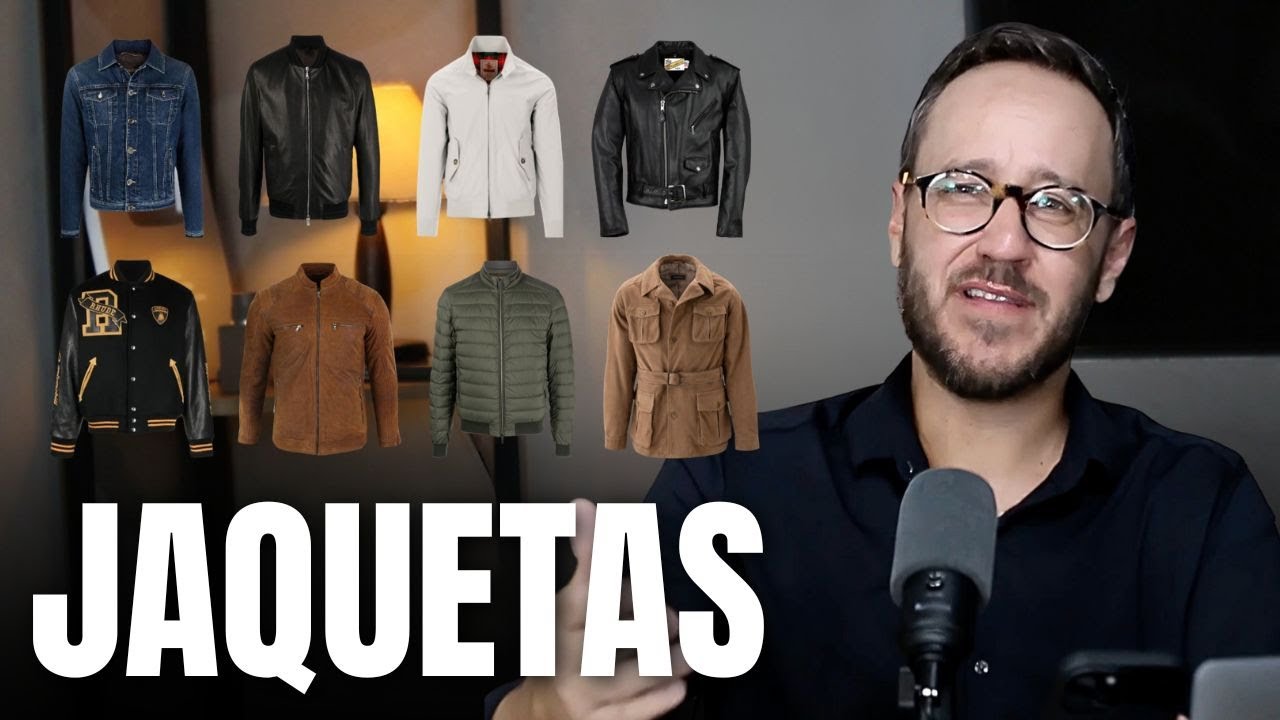 Guia das JAQUETAS masculinas: 8 ESTILOS para o outono/inverno