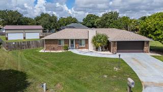 Home for Sale Palm Bay Florida 32907 - Huge exterior workshop garage