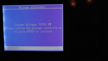 Obdstar x300 Pro Key Master ajuste del odómetro de 2008 Volvo S80