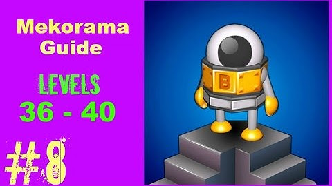 Mekorama Android Gameplay ( Levels 36 - 40 ) | Let