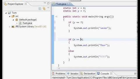 เขียนโปรแกรมจาว่า Java เบื้องต้นกับตั้ม (เงื่อนไข) - 04