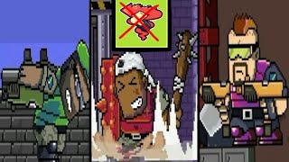 Dan The Man - All MINI boss WITHOUT