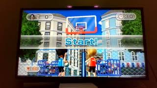 The Wii Sports Resort Basketball Champions Take On Basket Bonanza in Wii Party