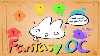 Which fantasy job did you get? (OC based on yourself)
