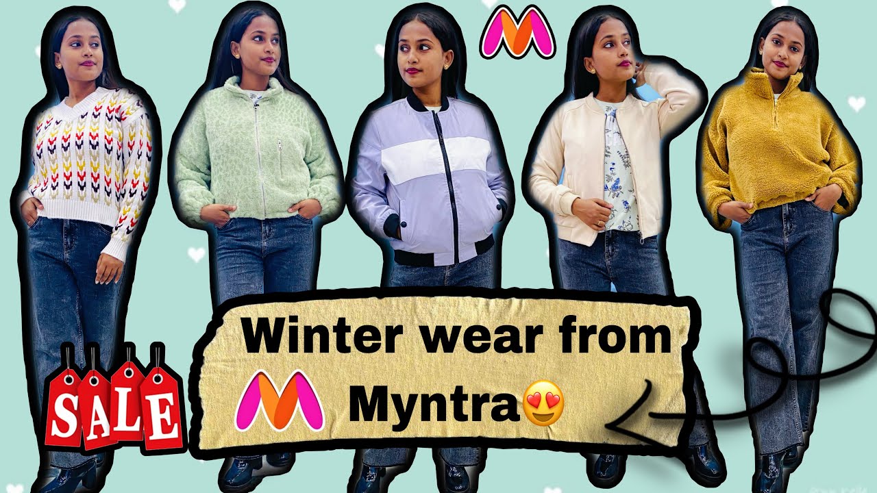 Myntra Winter Wear Haul || Sweaters Pullovers from Myntra || - YouTube