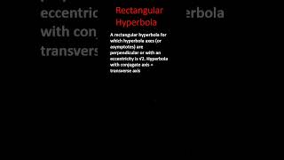 Rectangular hyperbola
