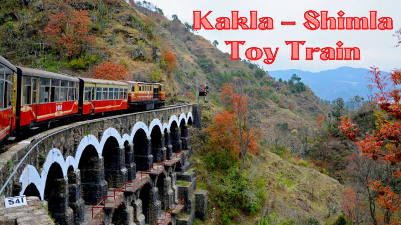 Kalka Shimla Toy Train Journey | Kalka Shimla Toy Train Trip in Hindi # ...