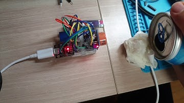 ATtiny85 Alcohole Detector with MQ-3 gas sensor & 0.91inch OLED